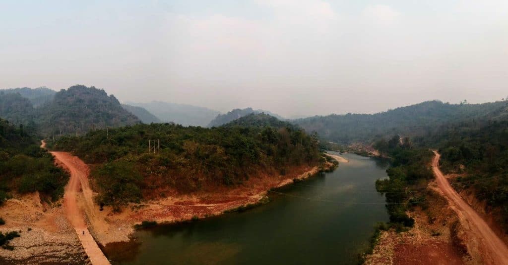 Laboy-ford-looking-to-Ban-kari-looking-for-crash-sites-along-the-trail-laos