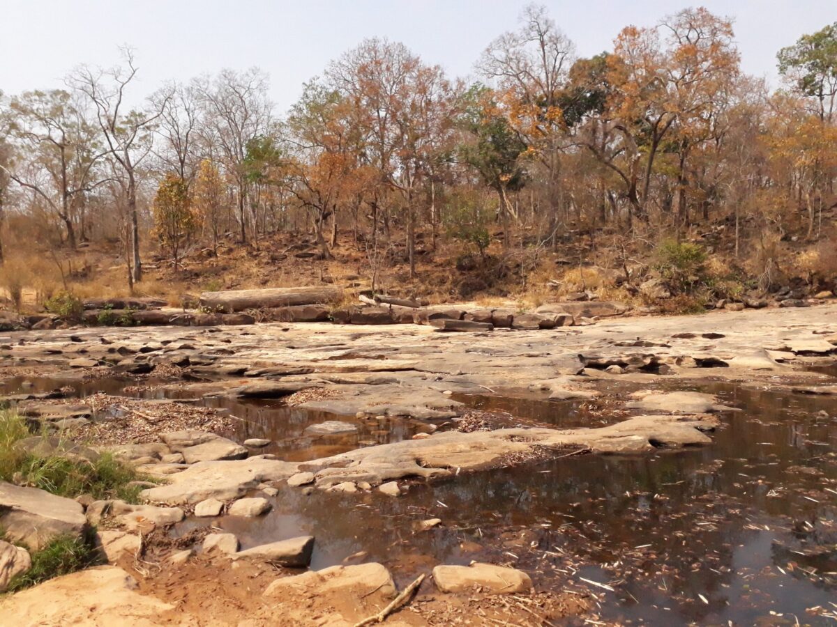 River Crossing in the dry season